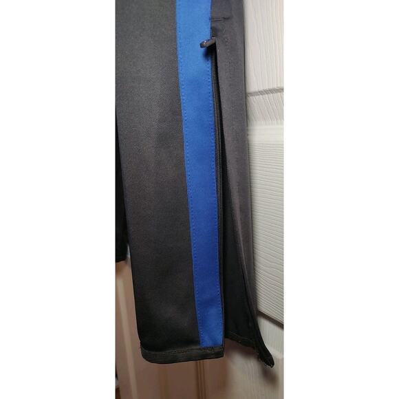 Men's Mitre "Italia" Track Pants Sweat Pants Grey Blue Stripe - XL - Picture 6 of 12